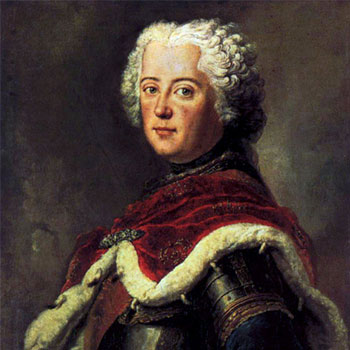Kronprinz Friedrich um 1739 (Gemälde von Antoine Pesne)